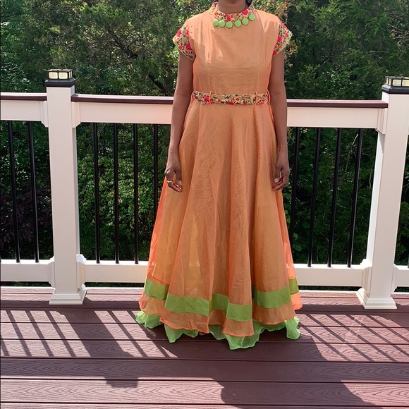 New party wear long dress - Picture 1 of 3